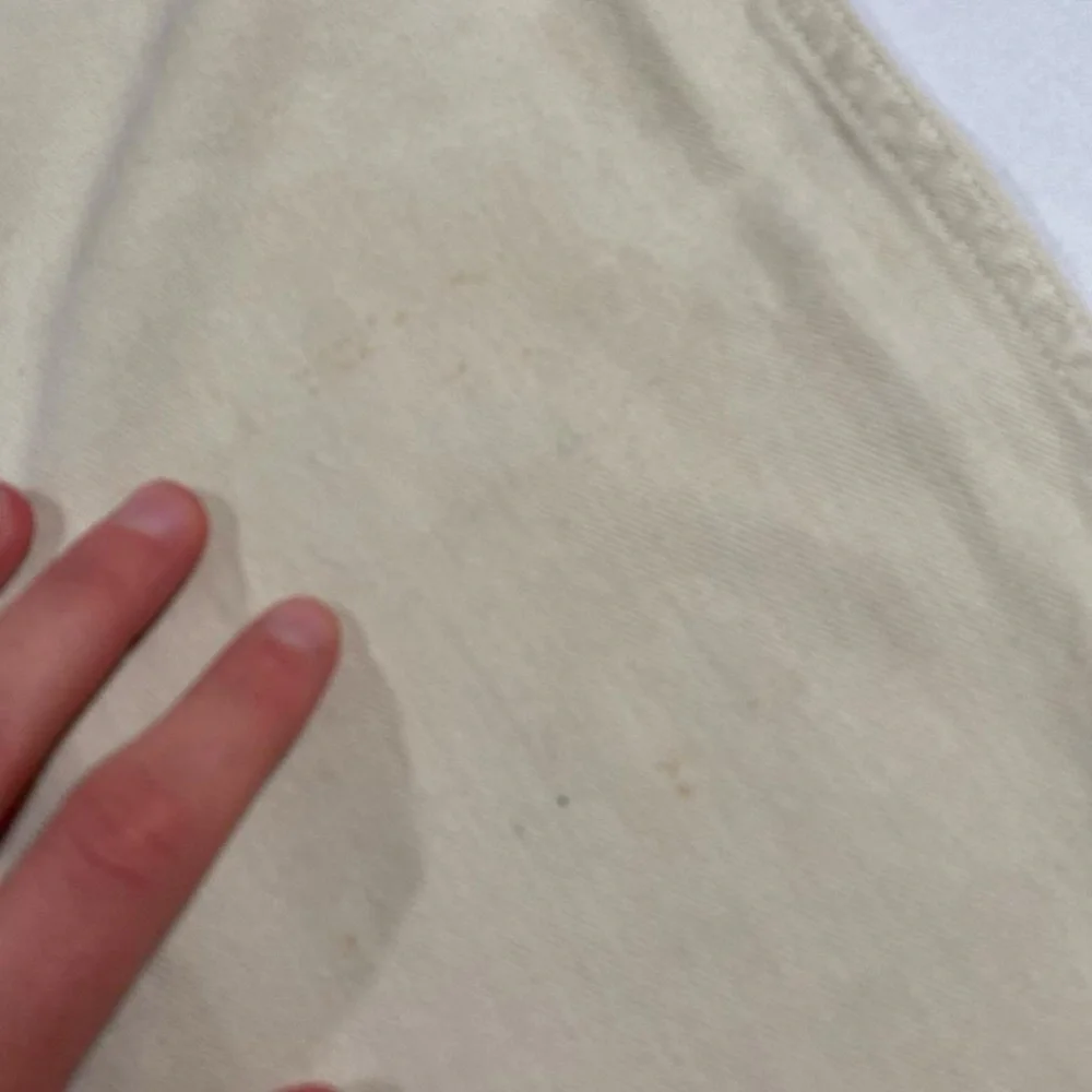 Women’s 28” Waist Vintage Wrangler‎ Bermuda Cropped Denim Shorts – Khaki - Picture 3 of 7